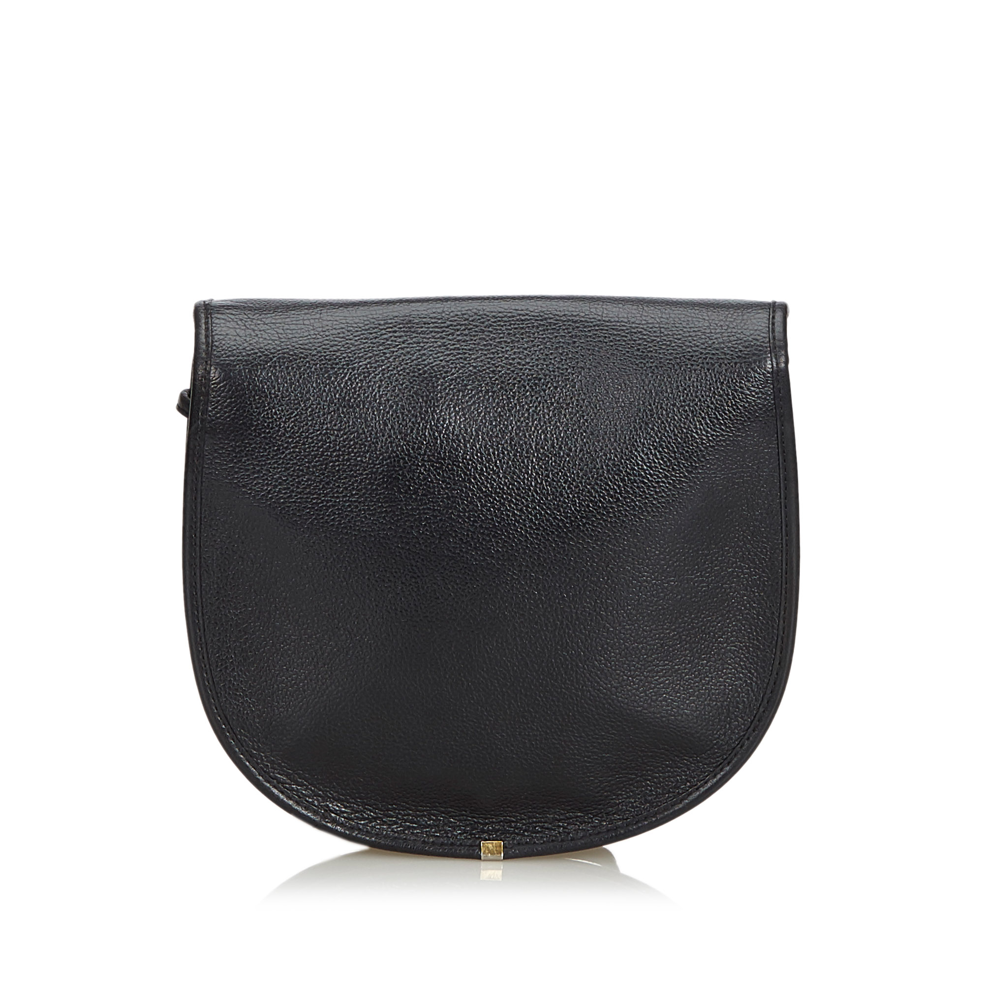 Details About Pre Loved Ysl Black Others Leather Crossbody Bag France