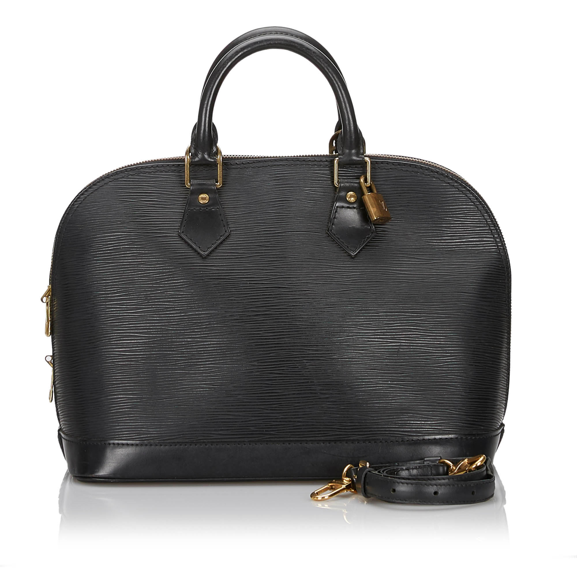 Louis Vuitton Black Epi Leather Alma PM for sale online | eBay
