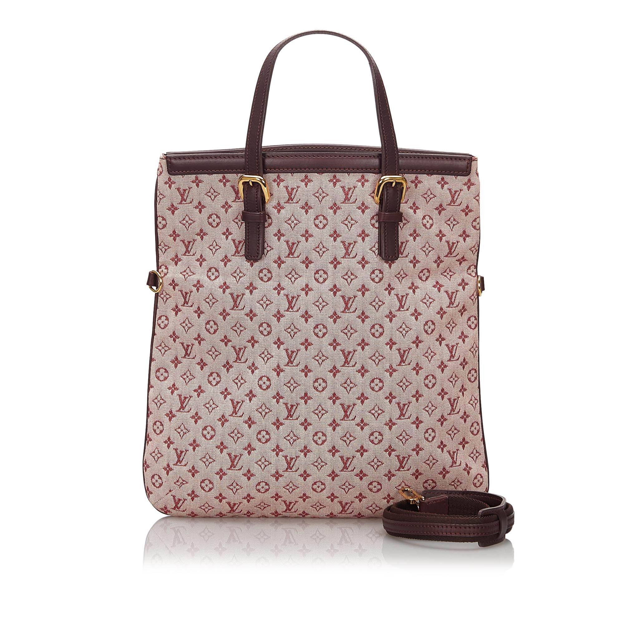 Pre-Loved Louis Vuitton Pink Cotton Fabric Monogram Mini Lin Francoise France | eBay