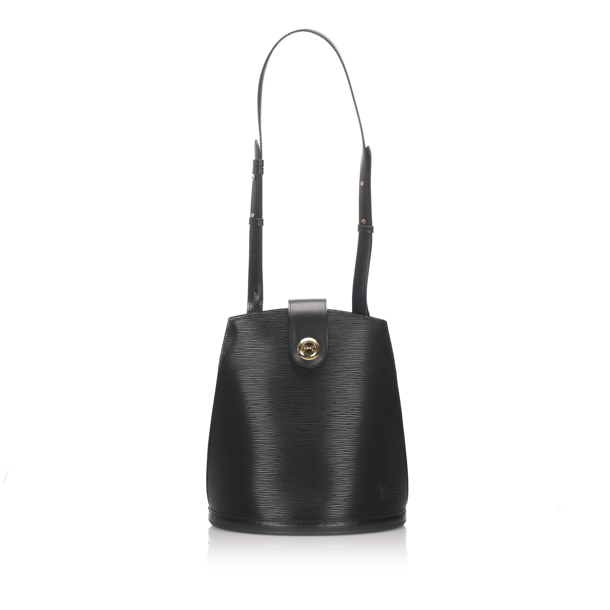 Pre-Loved Louis Vuitton Black Epi Leather Cluny france | eBay