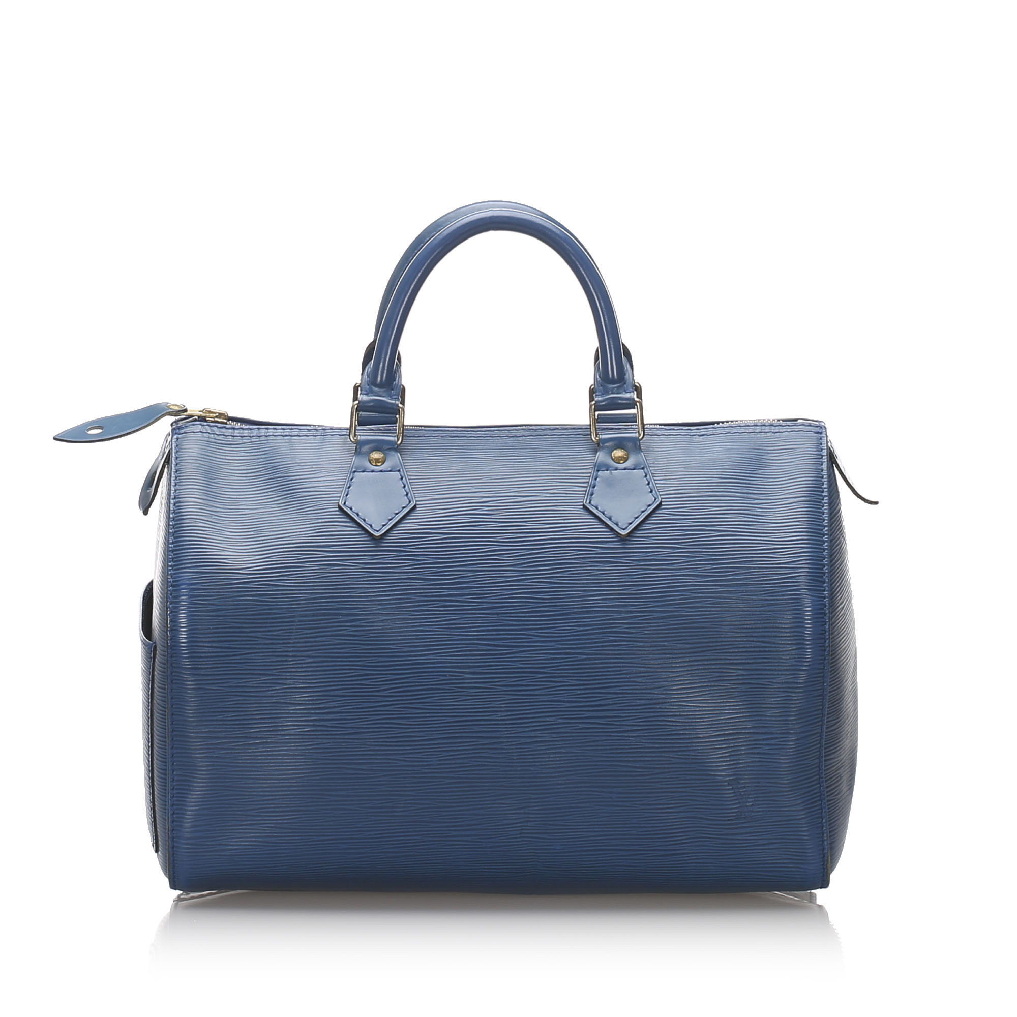 Pre-Loved Louis Vuitton Blue Epi Leather Speedy 30 France | eBay