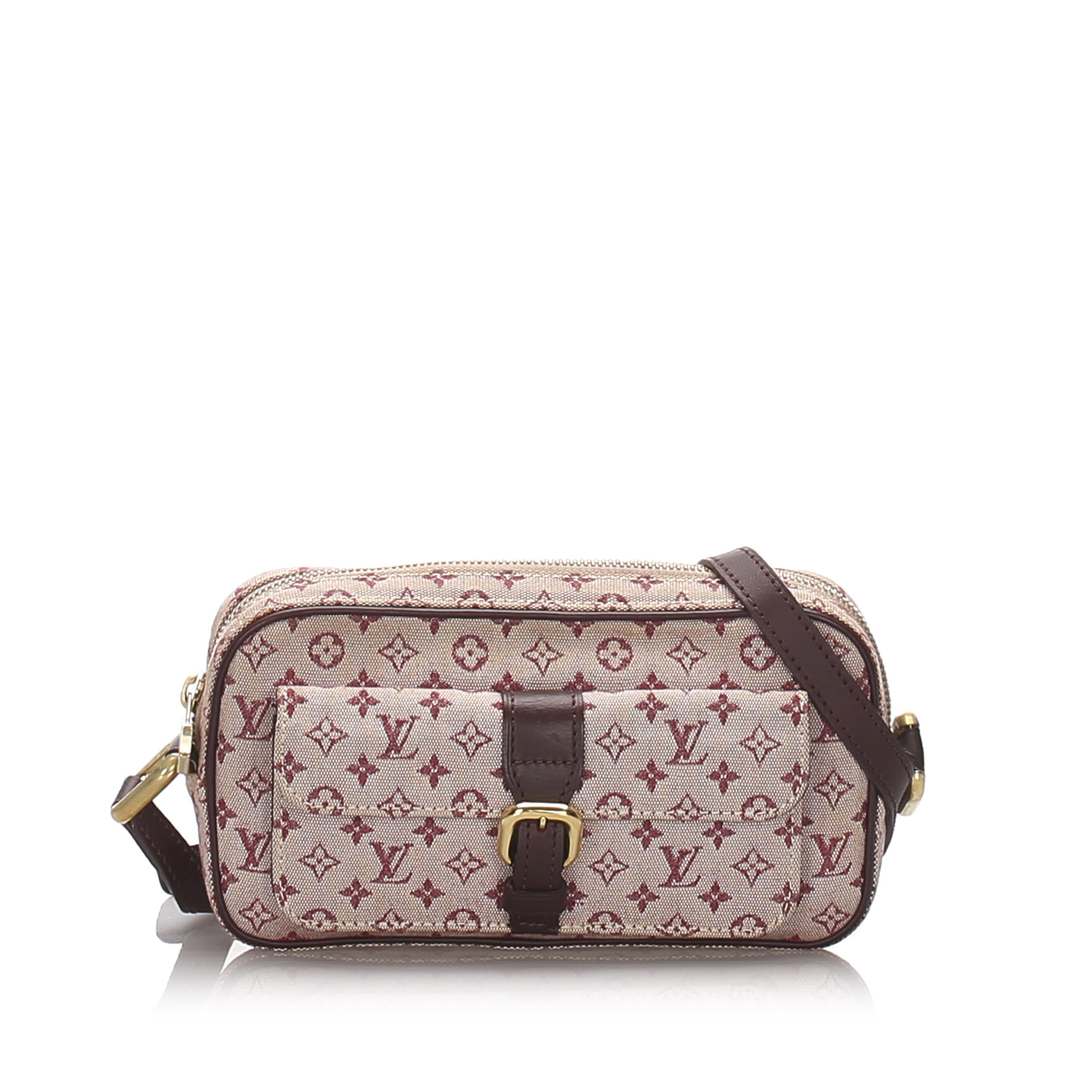 Juliette crossbody bag Louis Vuitton Red in Cloth - 37087761